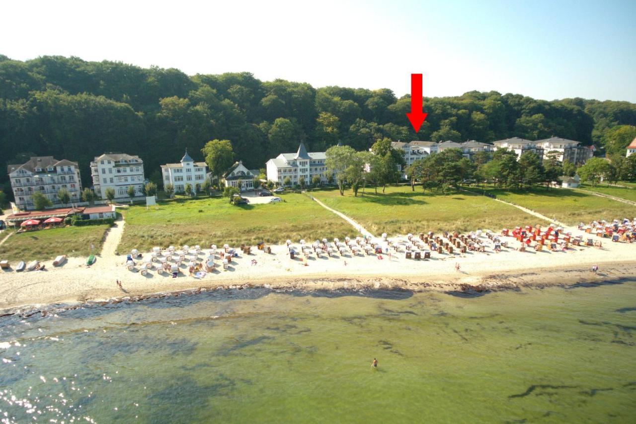 Aparthotel Ostsee Fewo 6 Balkon, Meerblick, Strand Остзебад Бинц Екстериор снимка