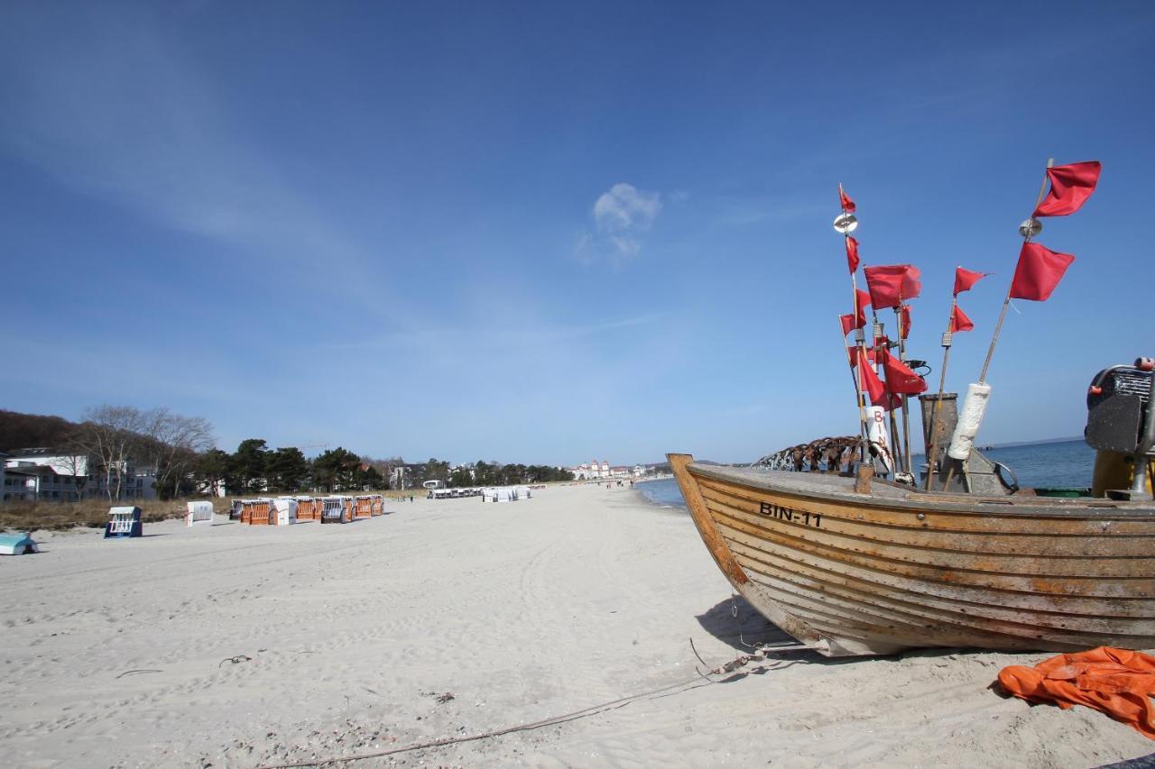 Aparthotel Ostsee Fewo 6 Balkon, Meerblick, Strand Остзебад Бинц Екстериор снимка
