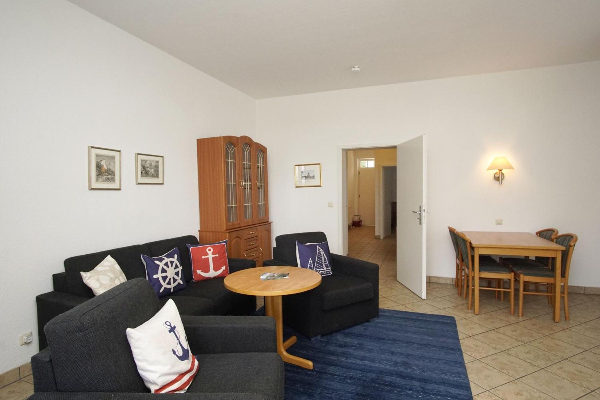 Aparthotel Ostsee Fewo 6 Balkon, Meerblick, Strand Остзебад Бинц Екстериор снимка